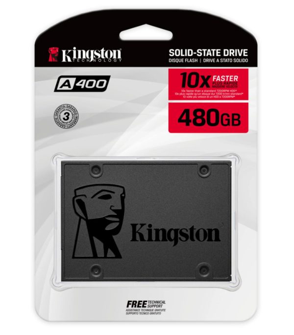 SSD KINGSTON 480GB A400 SATA 3 2.5"